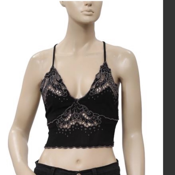 FP free people sleep eyes brami cutout crop bra - Picture 3 of 4